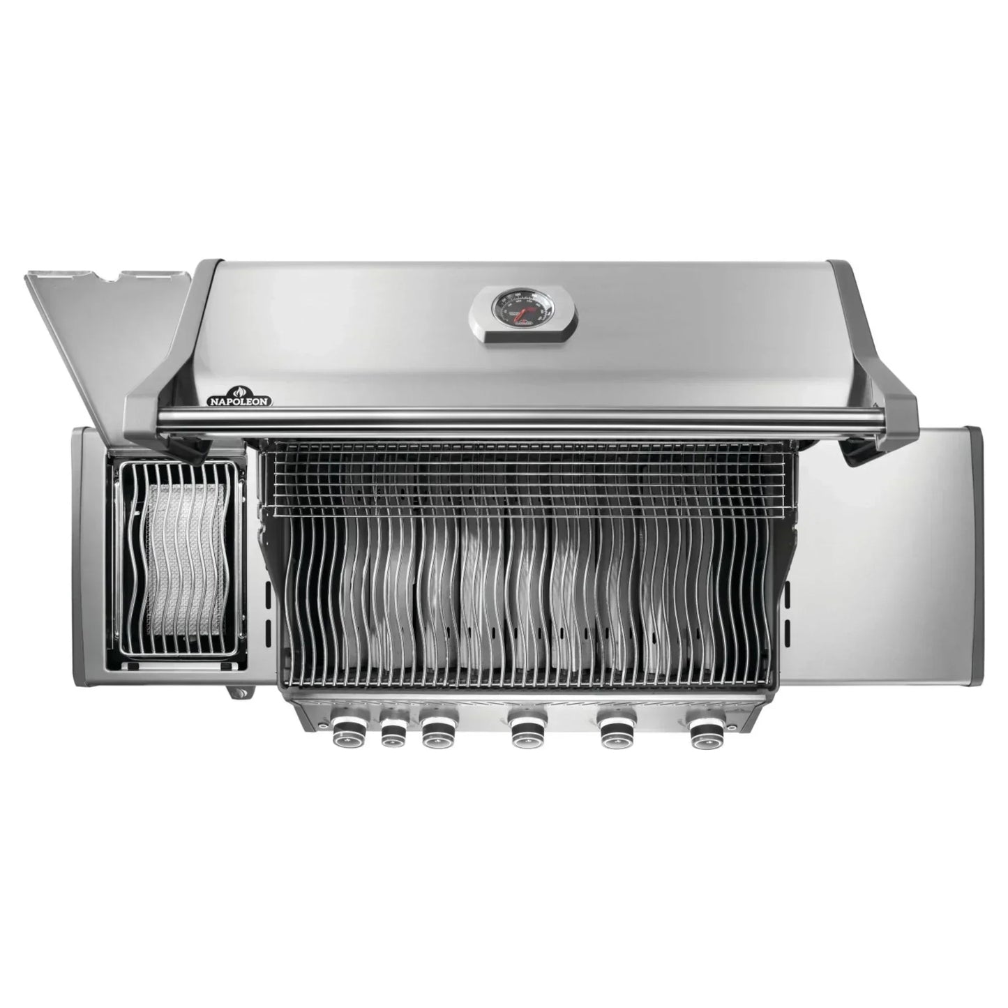 GRILLDEN™ napoleon rogue pro 625 sib freestanding gas grill w infrared side burner