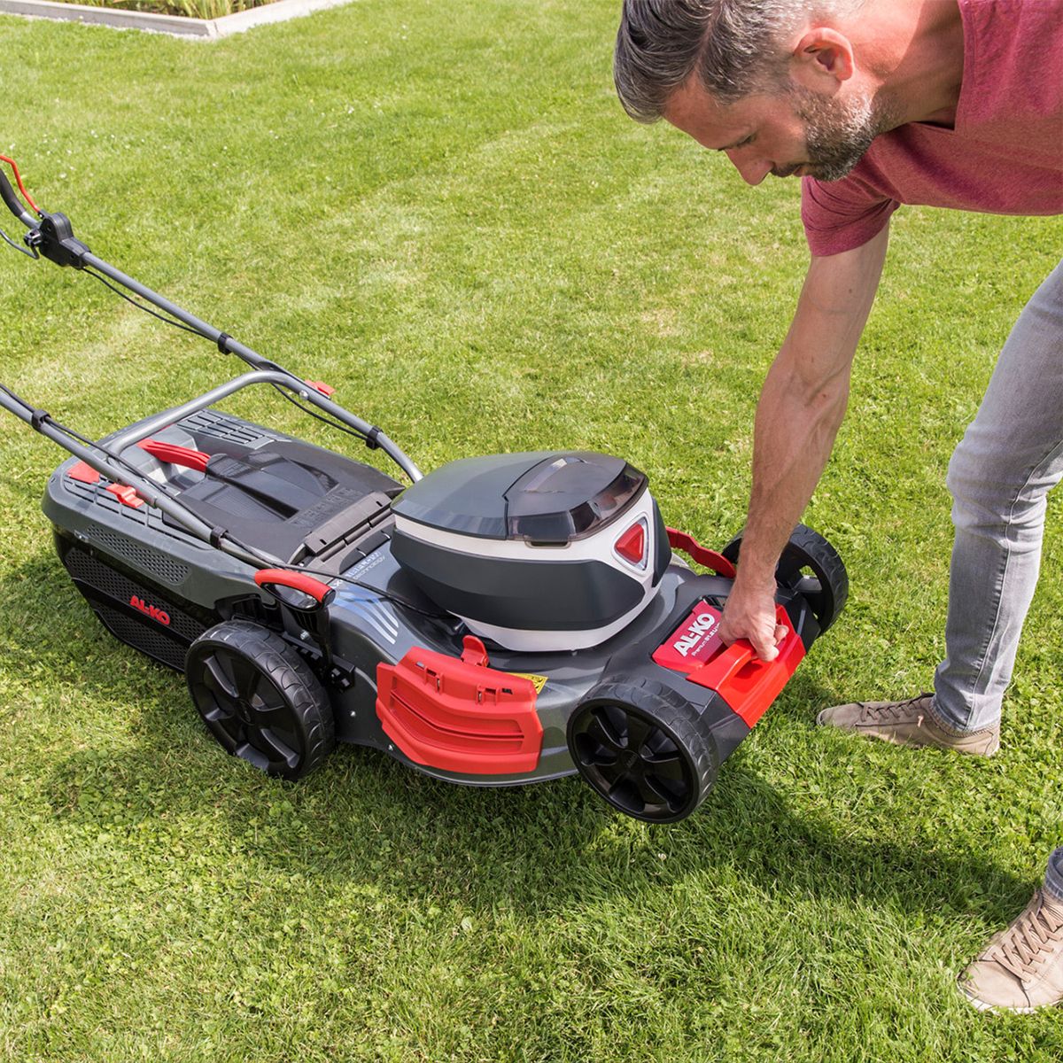 AL-KO Energy Flex 512 Li VS-W Lawnmower Kit inc. 1 Battery